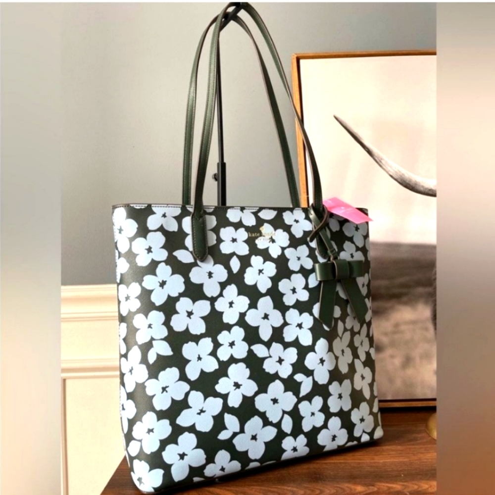 Kate Spade Graphic Blooms Tote